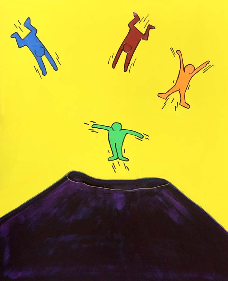 La danza dei tuffatori di Haring